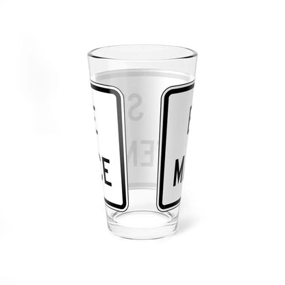 Virginia I-V3b (Virginia) (Road Sign) Pint Glass 16oz - Go Mug Yourself
