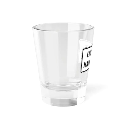 Virginia I-V3b (Virginia) (Road Sign) Shot Glass 1.5oz - Go Mug Yourself