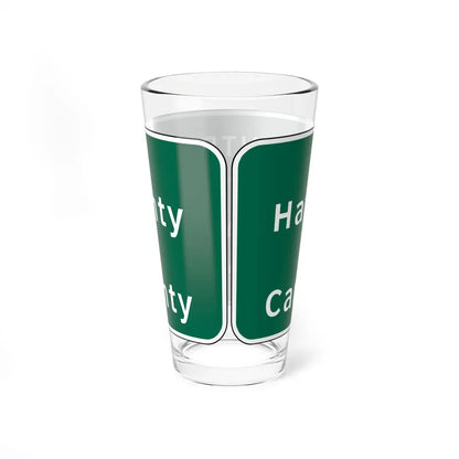 Virginia I-V5a (Virginia) (Road Sign) Pint Glass 16oz - Go Mug Yourself