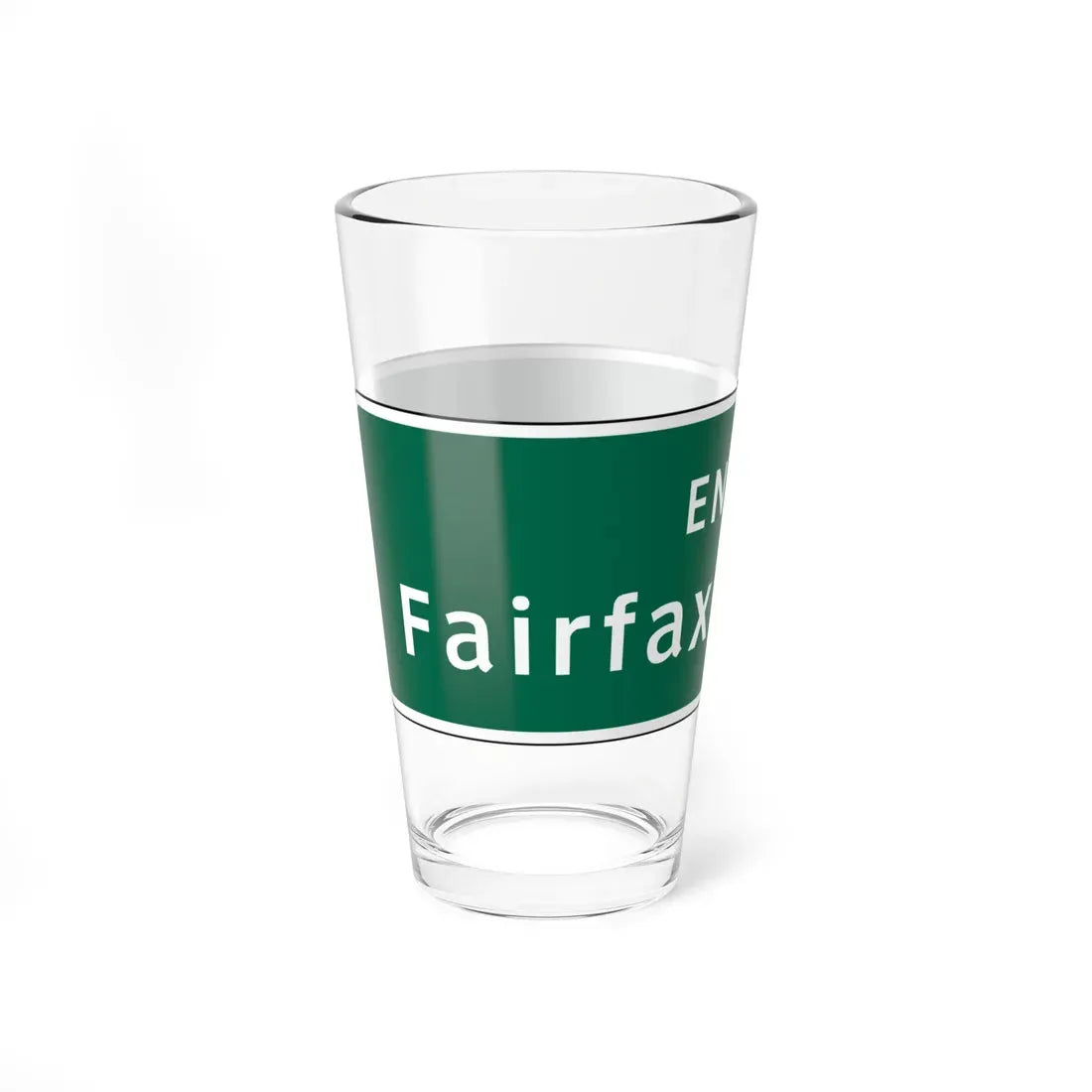 Virginia I-V5b (Virginia) (Road Sign) Pint Glass 16oz - Go Mug Yourself