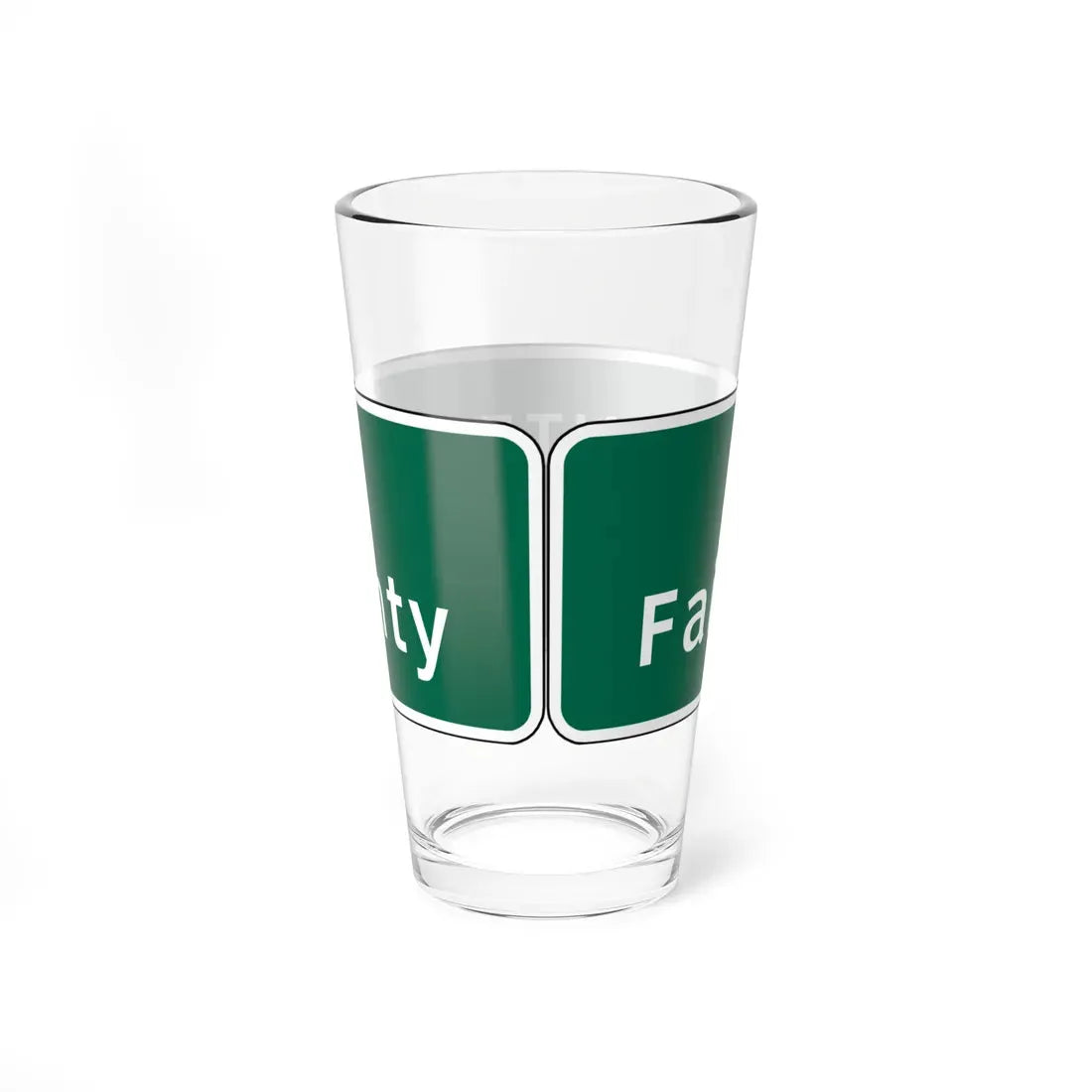 Virginia I-V5b (Virginia) (Road Sign) Pint Glass 16oz - Go Mug Yourself