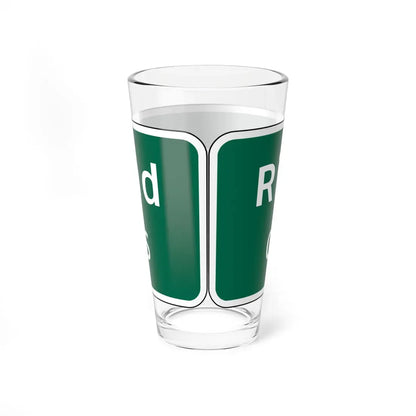 Virginia I-V6 (Virginia) (Road Sign) Pint Glass 16oz - Go Mug Yourself