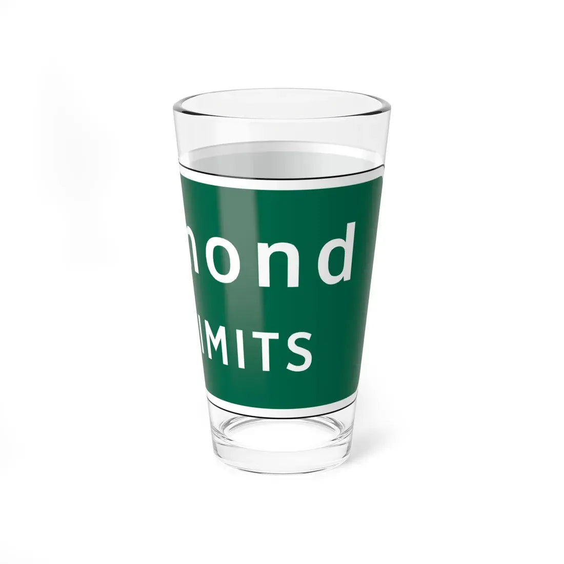 Virginia I-V6 (Virginia) (Road Sign) Pint Glass 16oz - Go Mug Yourself