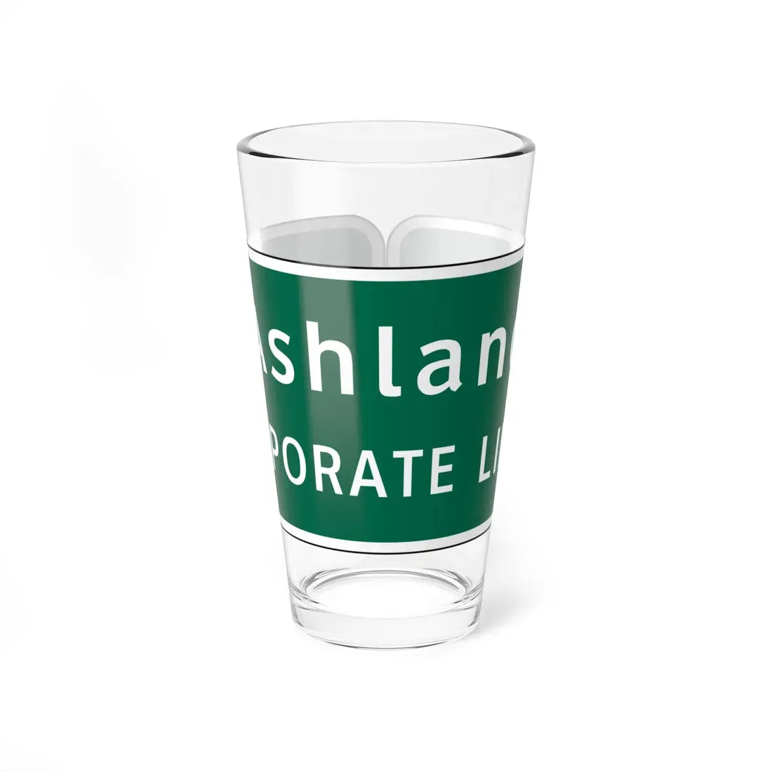Virginia I-V7 (Virginia) (Road Sign) Pint Glass 16oz 16oz - Go Mug Yourself