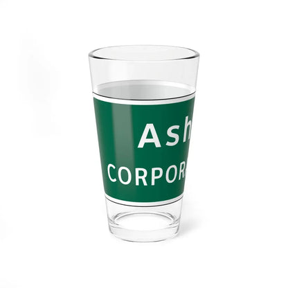 Virginia I-V7 (Virginia) (Road Sign) Pint Glass 16oz - Go Mug Yourself