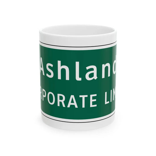 Virginia I-V7 (Virginia) (Road Sign) White Coffee Mug 11oz - Go Mug Yourself