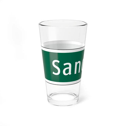 Virginia I-V8a (Virginia) (Road Sign) Pint Glass 16oz - Go Mug Yourself