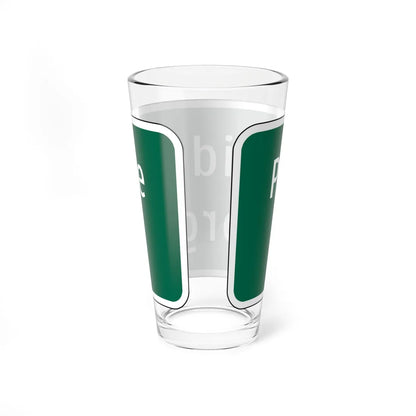 Virginia I-V8b (Virginia) (Road Sign) Pint Glss 16oz - Go Mug Yourself