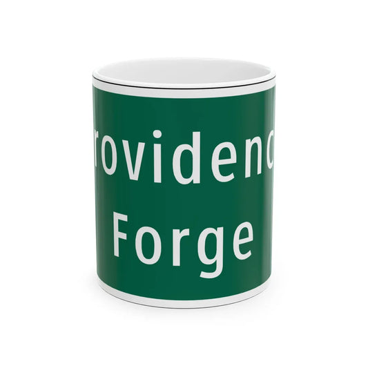 Virginia I-V8b (Virginia) (Road Sign) White Coffee Mug 11oz - Go Mug Yourself