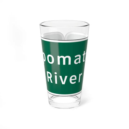 Virginia I-V9 (Virginia) (Road Sign) Pint Glass 16oz 16oz - Go Mug Yourself