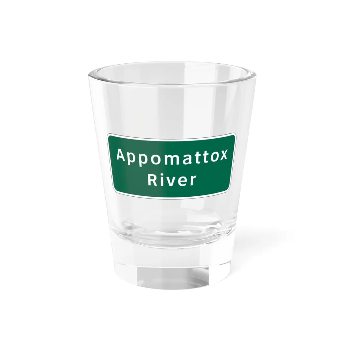 Virginia I-V9 (Virginia) (Road Sign) Shot Glass 1.5oz 1.5oz - Go Mug Yourself