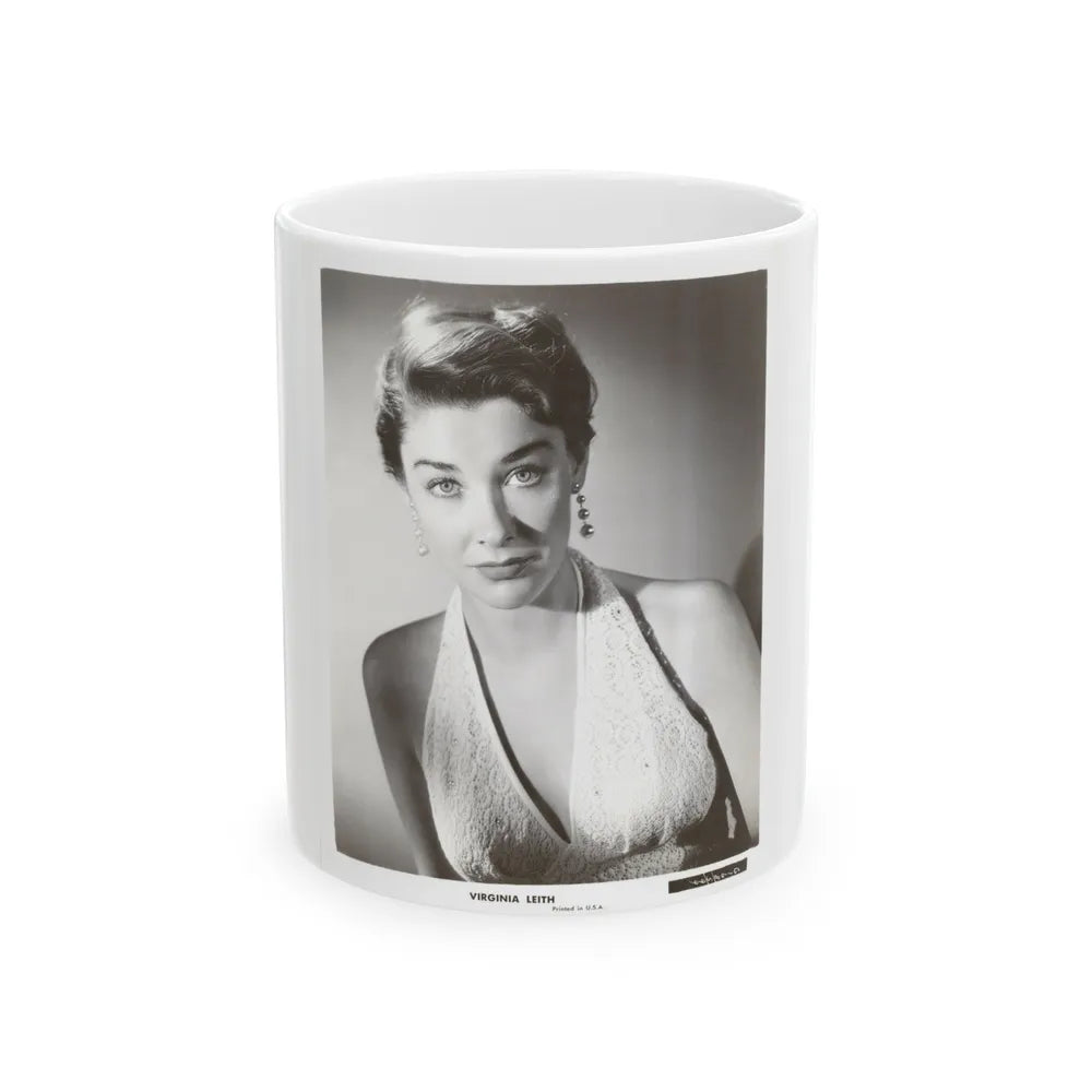 Virginia Leith #20 (Vintage Female Icon) White Coffee Mug-11oz-Go Mug Yourself