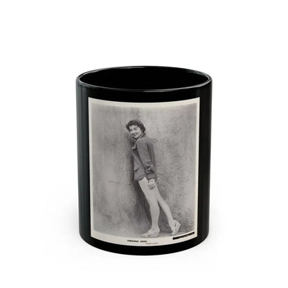 Virginia Leith #21 (Vintage Female Icon) Black Coffee Mug 11oz - Go Mug Yourself
