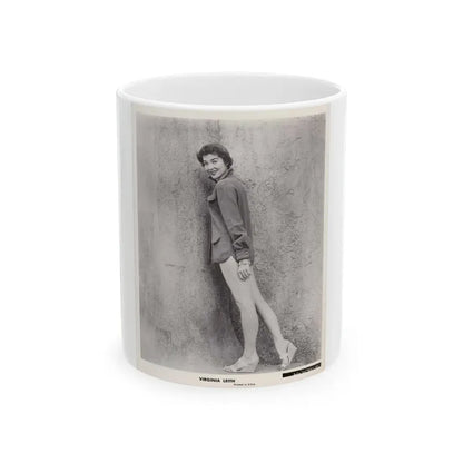 Virginia Leith #21 (Vintage Female Icon) White Coffee Mug 11oz - Go Mug Yourself