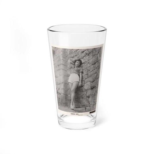Virginia Leith #22 (Vintage Female Icon) Pint Glass 16oz 16oz - Go Mug Yourself