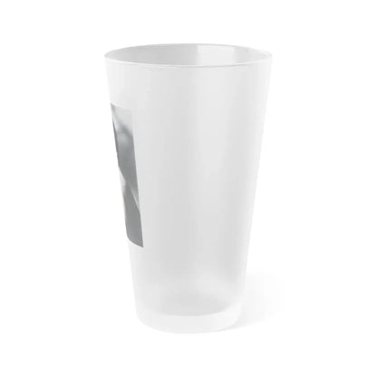 Virginia Leith #23 (Vintage Female Icon) Frosted Pint Glass 16oz - Go Mug Yourself