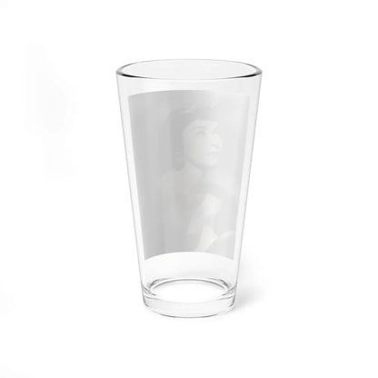 Virginia Leith #23 (Vintage Female Icon) Pint Glass 16oz - Go Mug Yourself