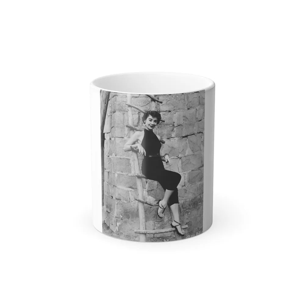 Virginia Leith #24 (Vintage Female Icons) Color Changing Mug 11oz-11oz-Go Mug Yourself