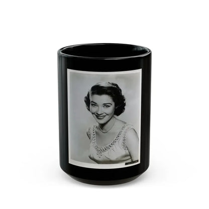 Virginia Leith #25 (Vintage Female Icon) Black Coffee Mug 15oz - Go Mug Yourself