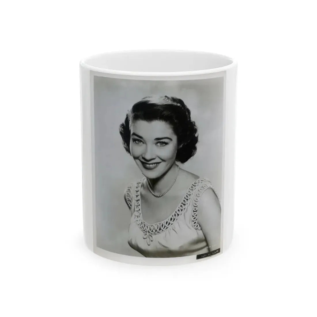 Virginia Leith #25 (Vintage Female Icon) White Coffee Mug 11oz - Go Mug Yourself