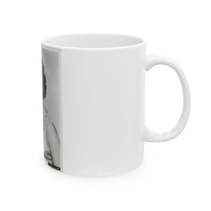Virginia Leith #25 (Vintage Female Icon) White Coffee Mug - Go Mug Yourself
