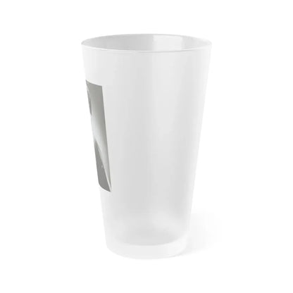 Virginia Leith #26 (Vintage Female Icon) Frosted Pint Glass 16oz - Go Mug Yourself