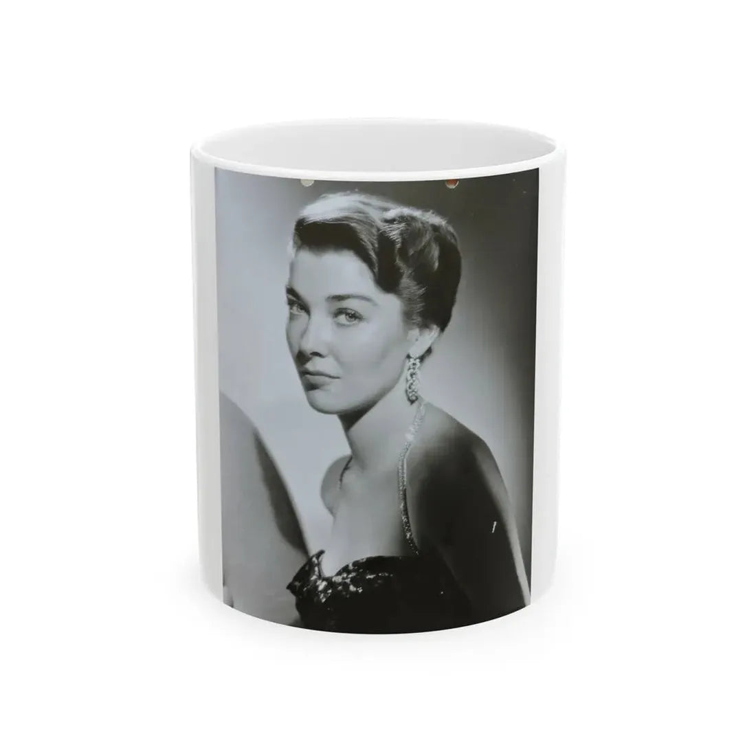 Virginia Leith #26 (Vintage Female Icon) White Coffee Mug 11oz - Go Mug Yourself
