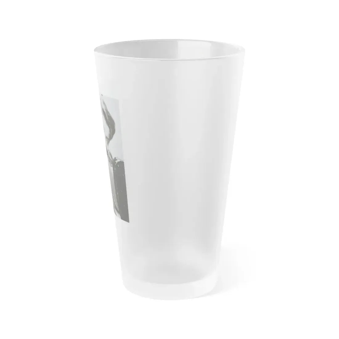 Virginia Leith #27 (Vintage Female Icon) Frosted Pint Glass 16oz - Go Mug Yourself
