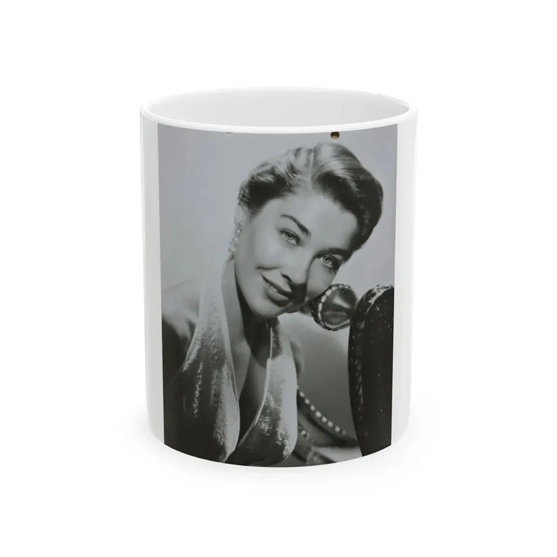 Virginia Leith #27 (Vintage Female Icon) White Coffee Mug 11oz - Go Mug Yourself