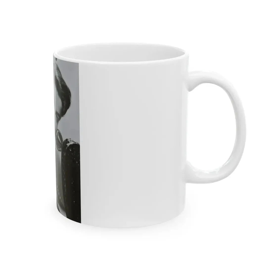 Virginia Leith #27 (Vintage Female Icon) White Coffee Mug - Go Mug Yourself
