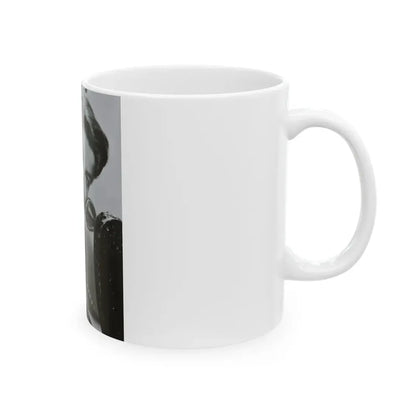 Virginia Leith #27 (Vintage Female Icon) White Coffee Mug - Go Mug Yourself