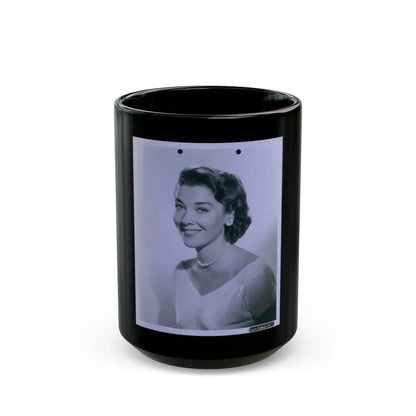 Virginia Leith #29 (Vintage Female Icon) Black Coffee Mug 15oz - Go Mug Yourself
