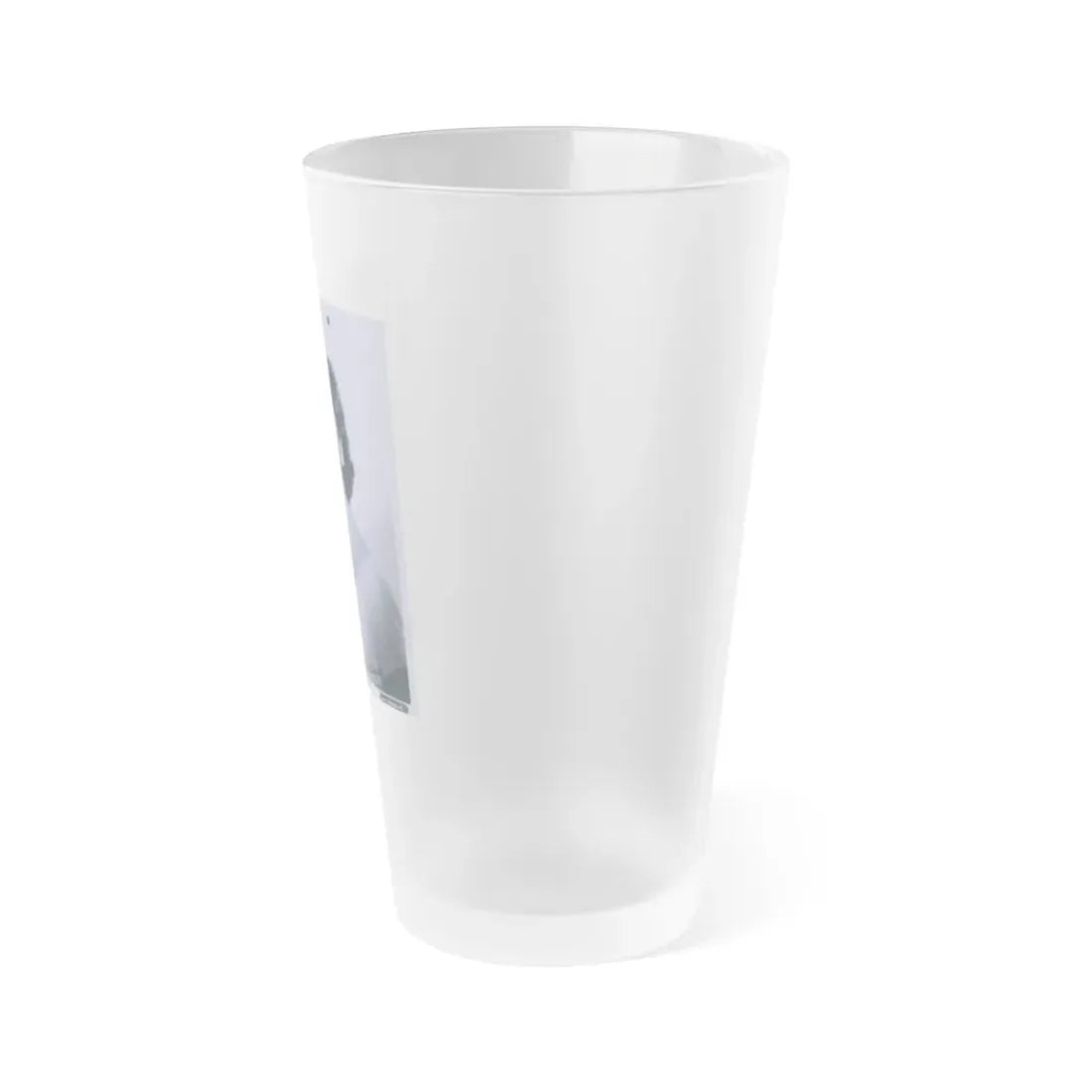 Virginia Leith #29 (Vintage Female Icon) Frosted Pint Glass 16oz - Go Mug Yourself