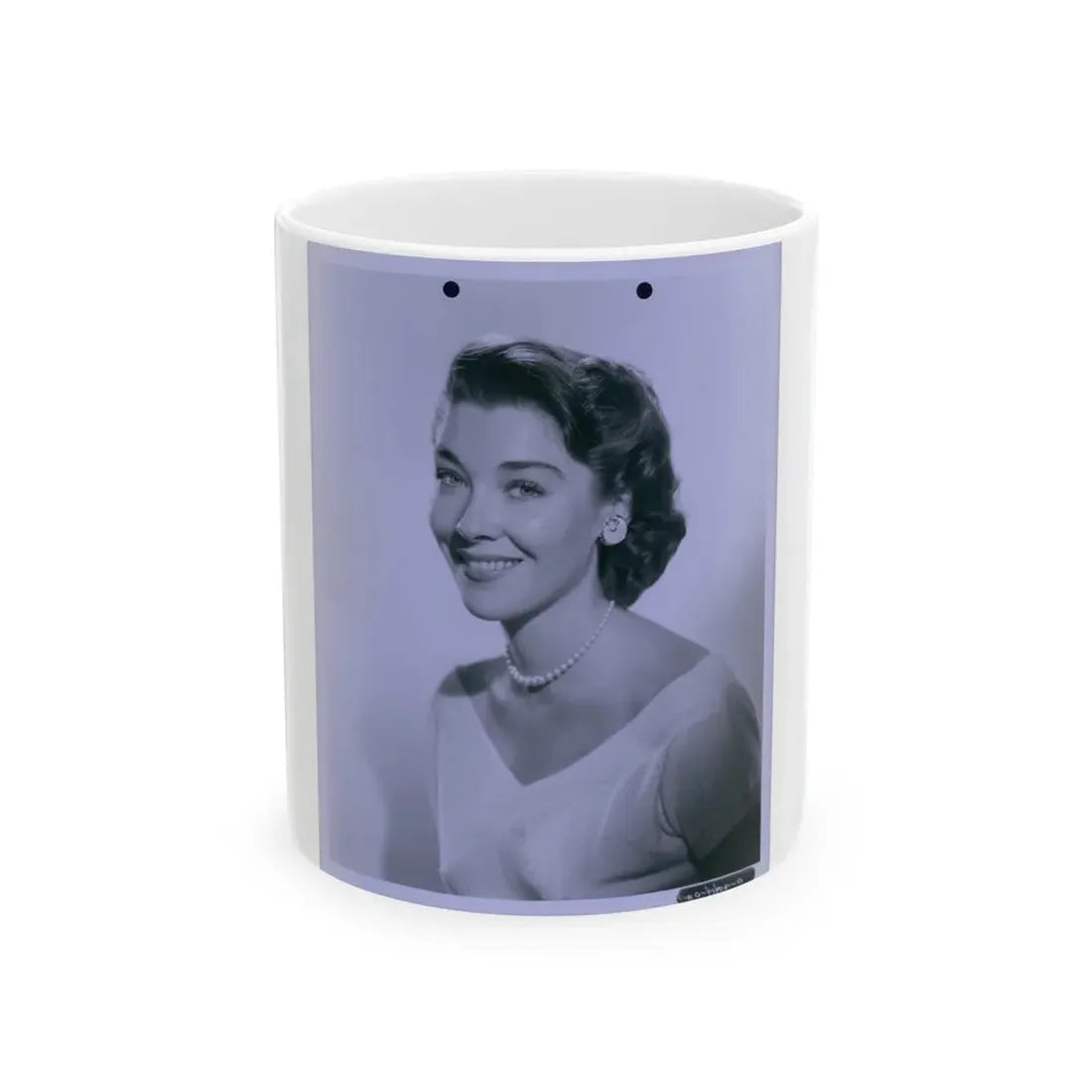 Virginia Leith #29 (Vintage Female Icon) White Coffee Mug 11oz - Go Mug Yourself