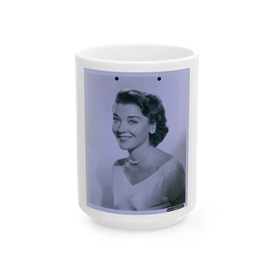 Virginia Leith #29 (Vintage Female Icon) White Coffee Mug 15oz - Go Mug Yourself