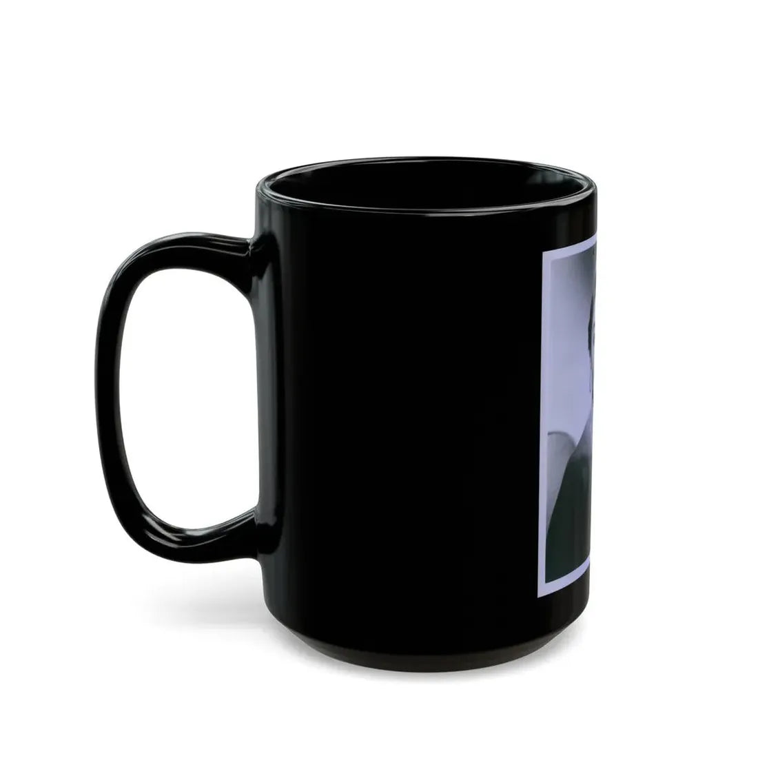 Virginia Leith #30 (Vintage Female Icon) Black Coffee Mug - Go Mug Yourself