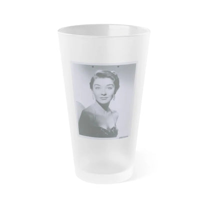 Virginia Leith #30 (Vintage Female Icon) Frosted Pint Glass 16oz-16oz-Frosted-Go Mug Yourself