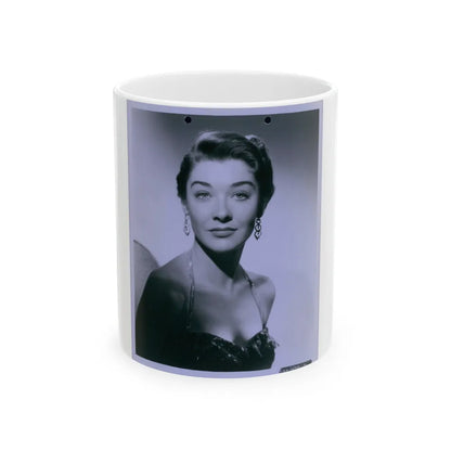 Virginia Leith #30 (Vintage Female Icon) White Coffee Mug-11oz-Go Mug Yourself