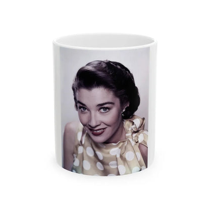 Virginia Leith #33 (Vintage Female Icon) White Coffee Mug-11oz-Go Mug Yourself