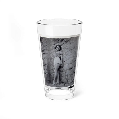 Virginia Leith #37 (Vintage Female Icon) Pint Glass 16oz 16oz - Go Mug Yourself