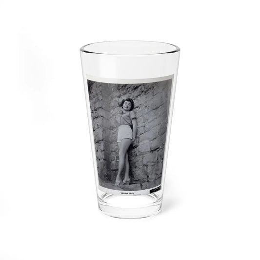 Virginia Leith #37 (Vintage Female Icon) Pint Glass 16oz 16oz - Go Mug Yourself