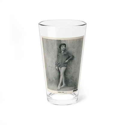 Virginia Leith #46 (Vintage Female Icon) Pint Glass 16oz 16oz - Go Mug Yourself