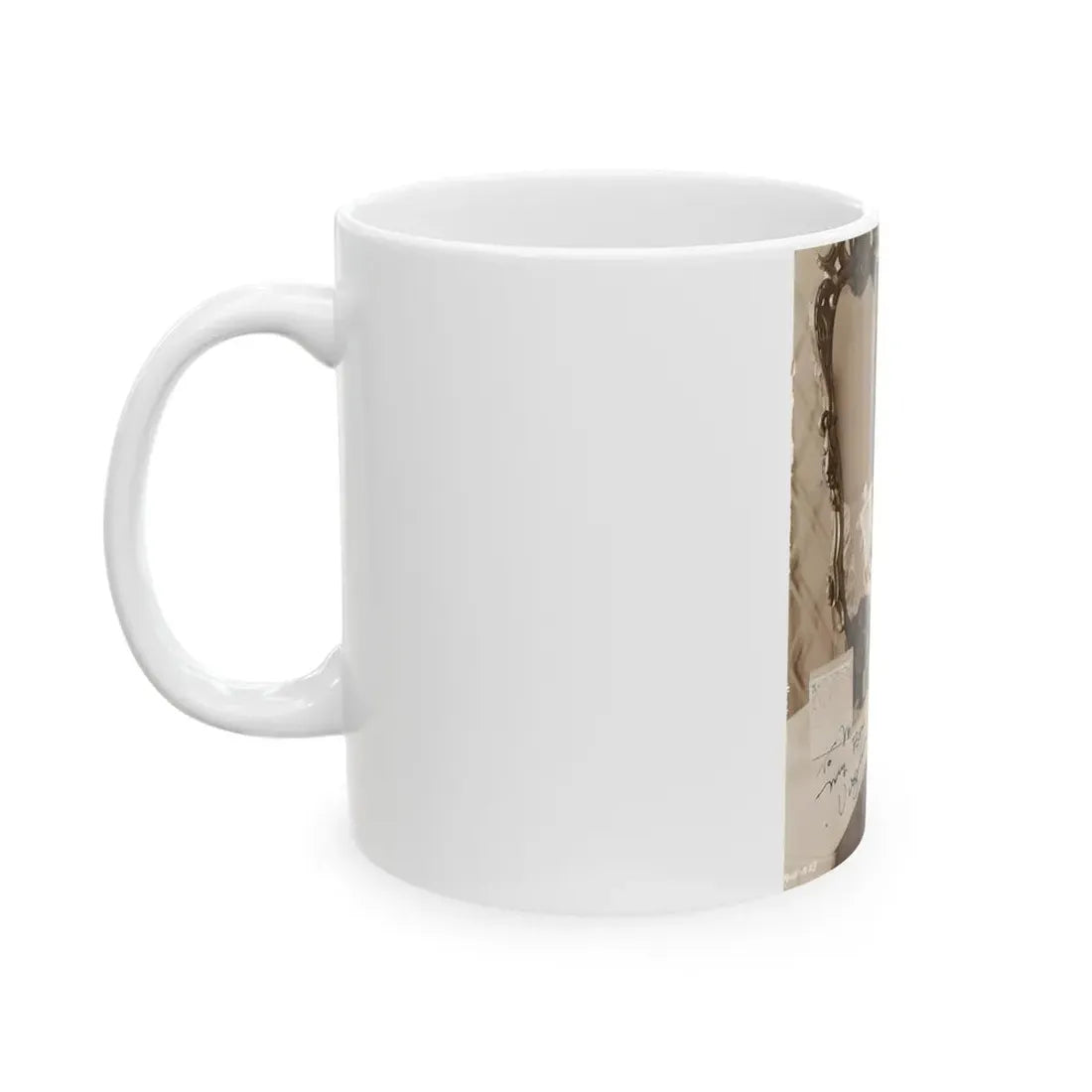 Virginia Leith #47 (Vintage Female Icon) White Coffee Mug - Go Mug Yourself