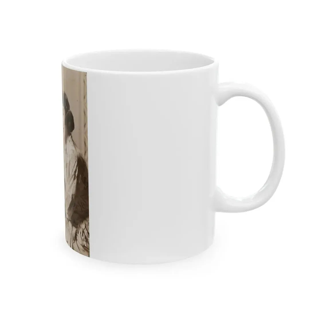 Virginia Leith #47 (Vintage Female Icon) White Coffee Mug - Go Mug Yourself