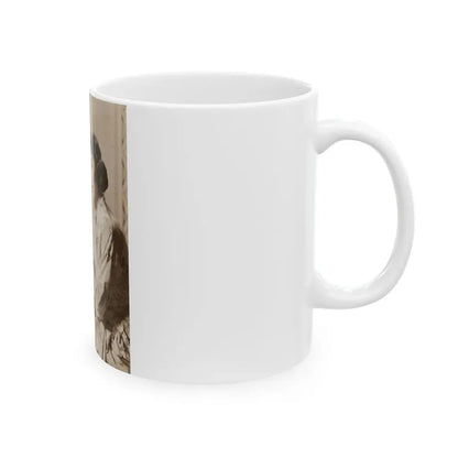 Virginia Leith #47 (Vintage Female Icon) White Coffee Mug - Go Mug Yourself