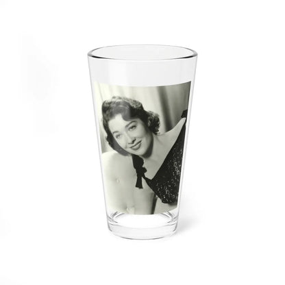 Virginia Leith #48 (Vintage Female Icon) Pint Glass 16oz 16oz - Go Mug Yourself