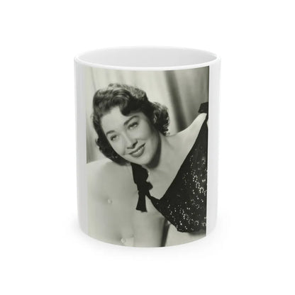 Virginia Leith #48 (Vintage Female Icon) White Coffee Mug-11oz-Go Mug Yourself