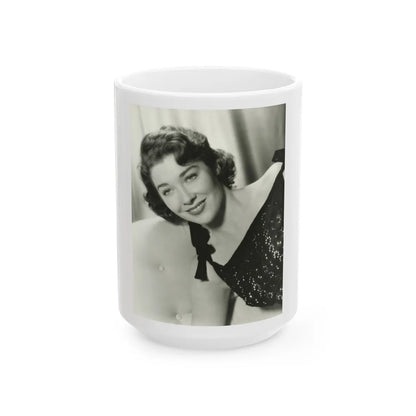 Virginia Leith #48 (Vintage Female Icon) White Coffee Mug-15oz-Go Mug Yourself