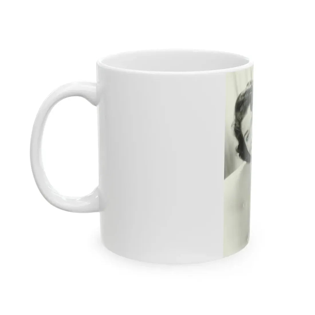 Virginia Leith #48 (Vintage Female Icon) White Coffee Mug - Go Mug Yourself