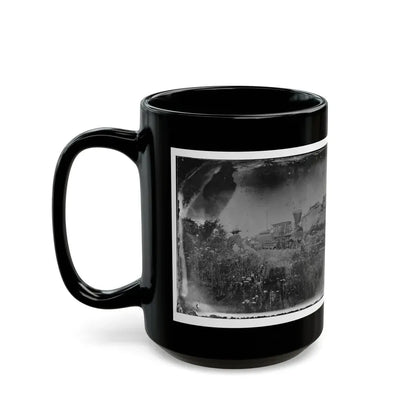 Virginia. Locomotive On The Orange & Alexandria Railroad (U.S. Civil War) Black Coffee Mug - Go Mug Yourself